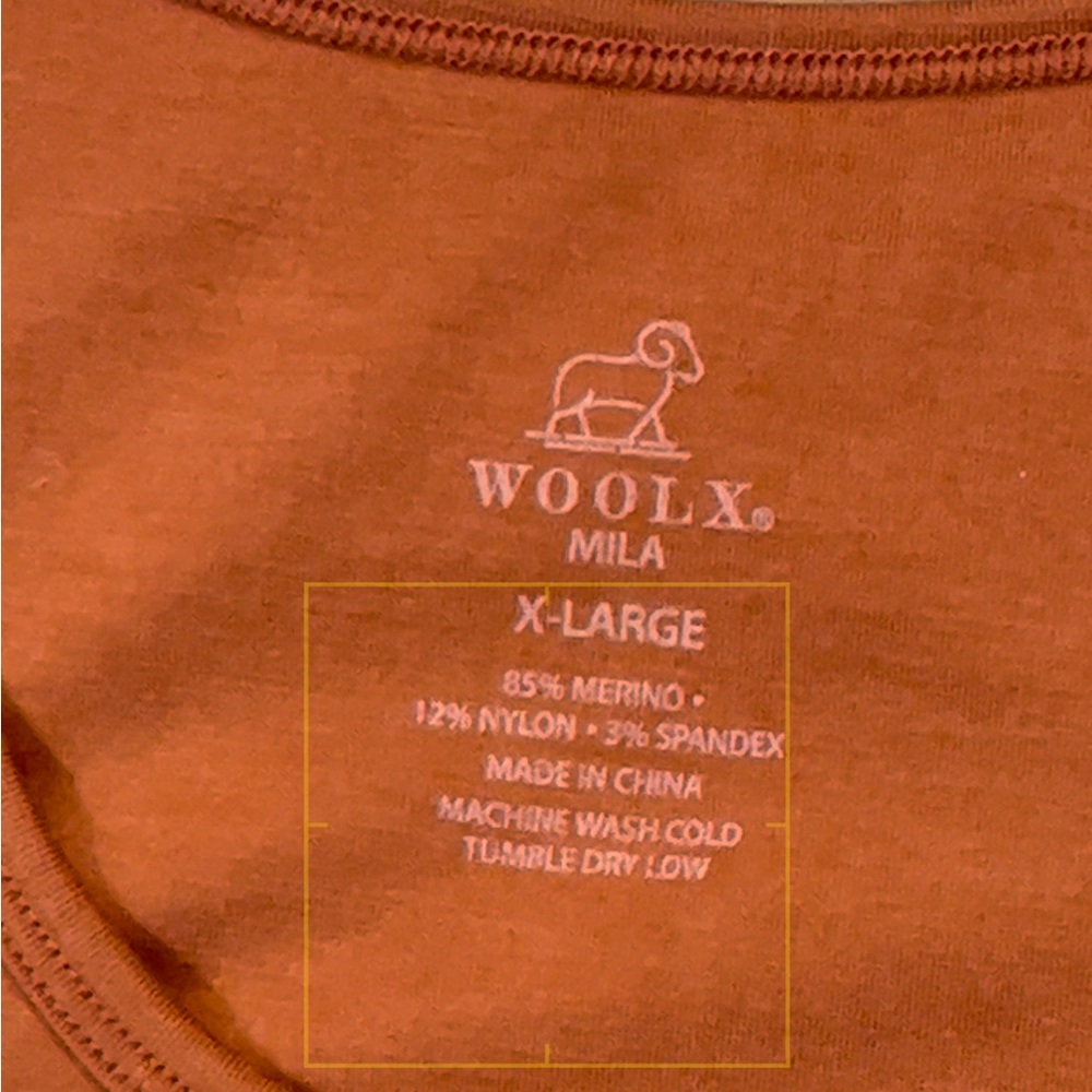 WoolX Women’s Mila Merino Wool Blend Bra Size XL - Picture 2 of 5